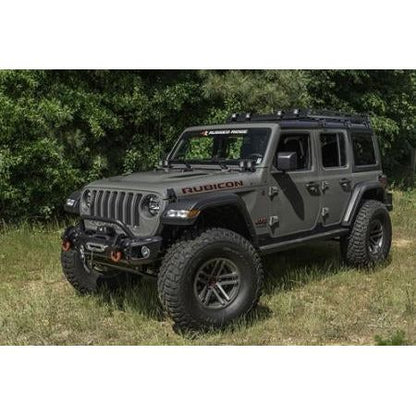 Rugged Ridge Roof Rack with Basket for 18-C Jeep Wrangler JL 4 Door Models 11703.04