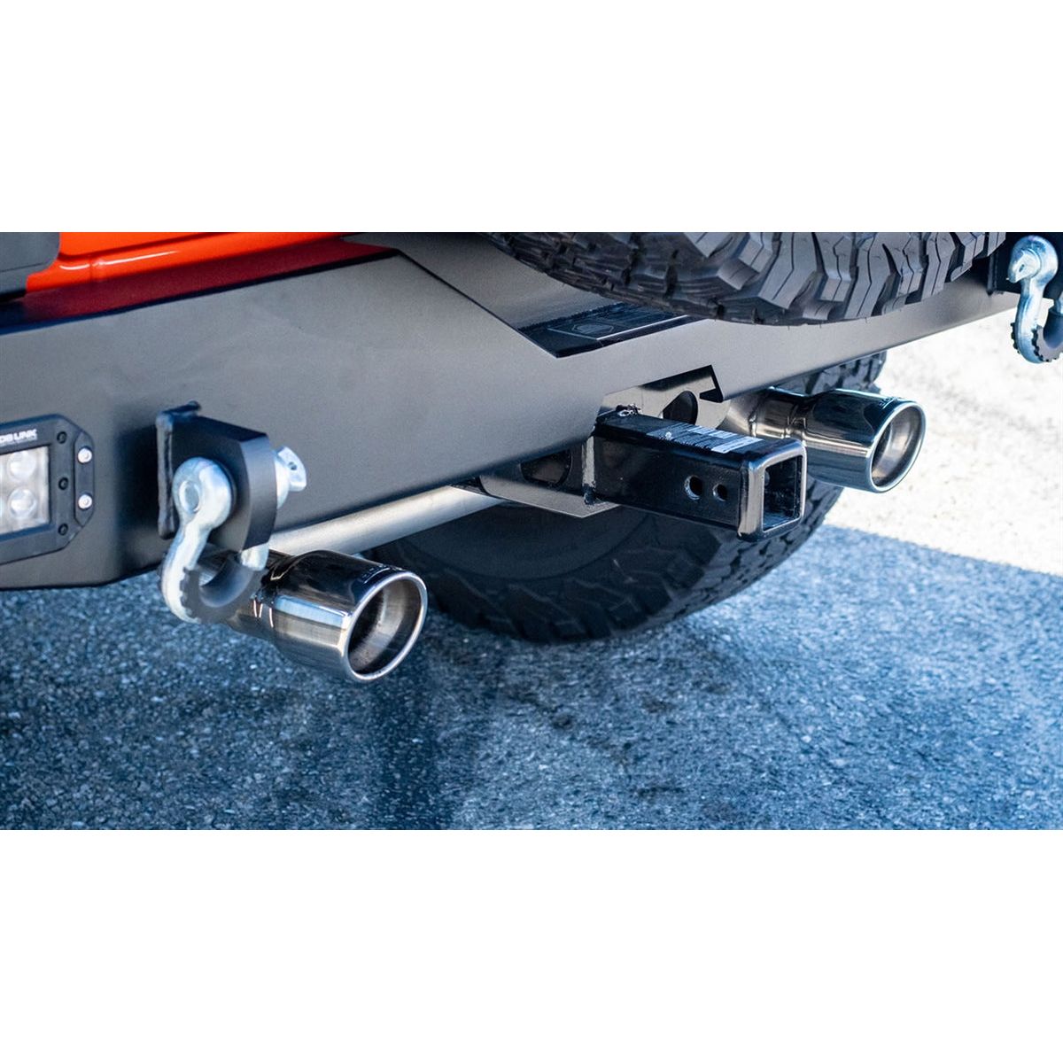Borla Axle-Back Exhaust System ATAK (Silver) for 2018-C JL