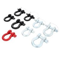 Smittybilt 3-4 in Quick Disconnect D-Ring Shackle (Black) 13049B