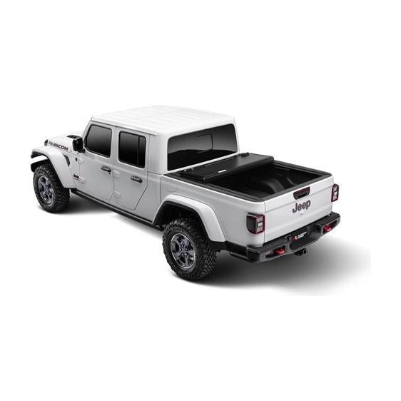 Rugged Ridge Armis Hard Folding Tonneau Cover for 2020 JT with-without Trail Rail Cargo System 13550.24