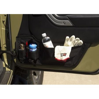 Rugged Ridge Storage Panel, Pair, Door Mounted, Pouches; 11-18 Jeep Wrangler JK-JKU 13551.75