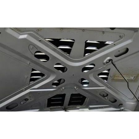 Poison Spyder Hood Louver Kit for 2007-2018 Jeep Wrangler JK, Rubicon and Unlimited (Powder Coated Black)