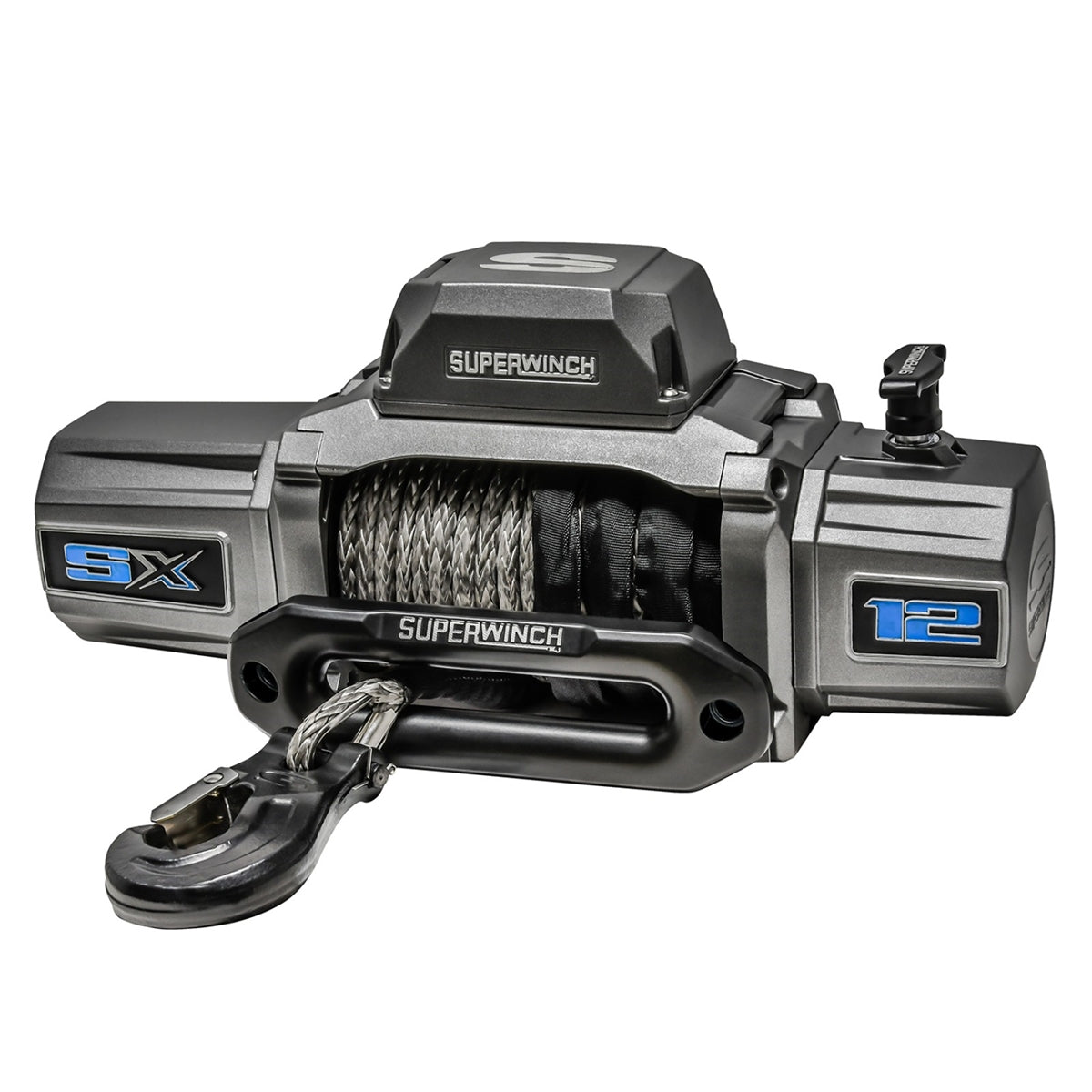 SUPERWINCH SX12SR 12V Synthetic Rope Winch 1712201