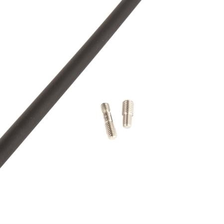 Rugged Ridge 9" Stubby Radio Antenna for 1997-C Jeep Wrangler TJ, JK, JL & Gladiator JT 17212.07