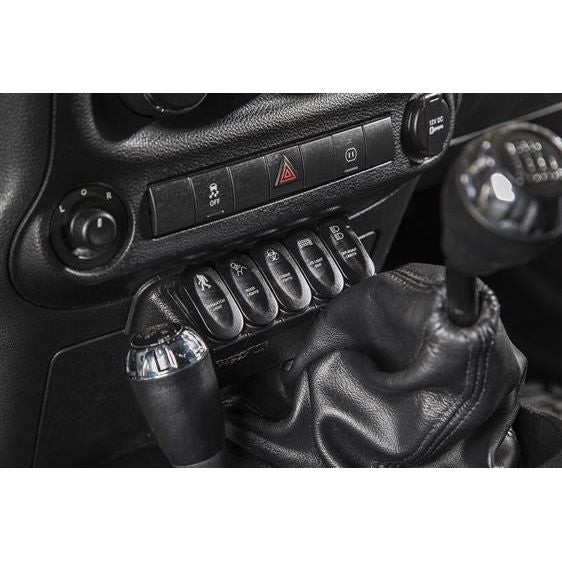 Rugged Ridge Switch Pod Lower Panel for 2011-2018 JK 17235.73