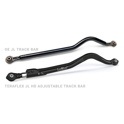 TeraFlex Forged Adjustable Track Bar - Front (0-6in Lift) for 18-C JL 2 - 4 Door Models 1753420