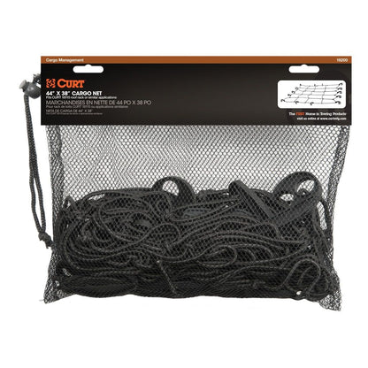 CURT 44 x 38 Elastic Cargo Net for Roof Basket 18200