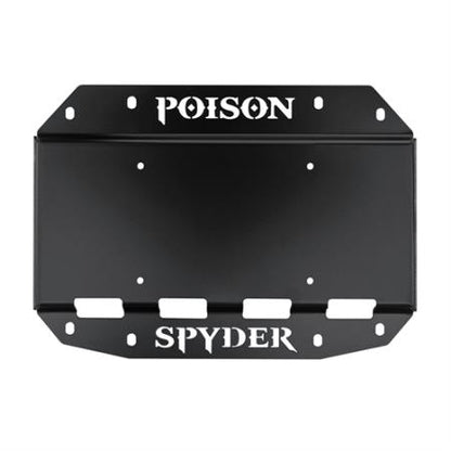 Poison Spyder Tire Carrier Delete Plate with Camera Mount (Black) for 18+ Jeep Wrangler JL