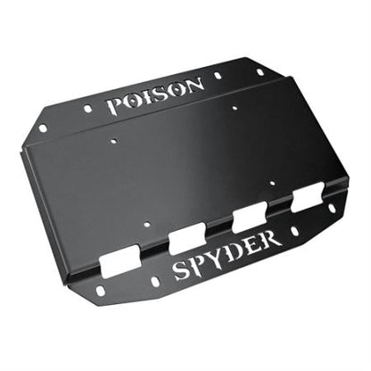 Poison Spyder Tire Carrier Delete Plate with Camera Mount (Black) for 18+ Jeep Wrangler JL 19-04-013P1