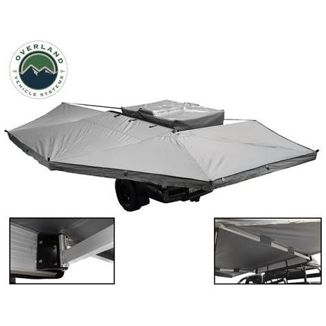 Overland Vehicle Systems Nomadic 270 Awning w- Black Storage Cover 19519907