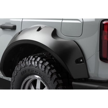 Bushwacker Pocket Style Flares (Black) for 2021-C Ford Bronco 4 Door Models 20960-02