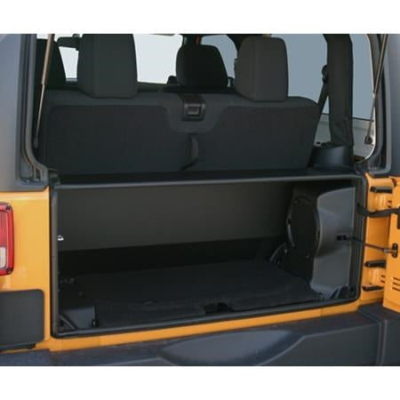 Tuffy Security Tailgate Enclosure for 11-18 Jeep Wrangler JK 2 Door Models (Black)