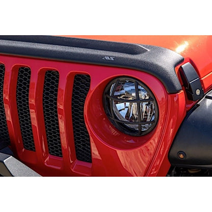 Auto Ventshade Aeroskin Hood Protector for 2018-C Jeep Wrangler JL 2 - 4 Doors Models (Smoke) 322156