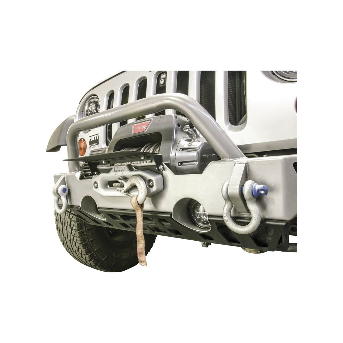 Tuffy Flip-Up License Plate Holder for Winch (Universal Fit)
