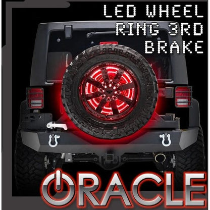 ORACLE Lighting LED Illuminated Wheel Ring Brake Light (Red)