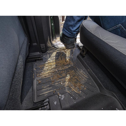 WeatherTech FloorLiner HP (1st Row Driver & Passenger) for 2021-C Ford Bronco - Carpeted Floor