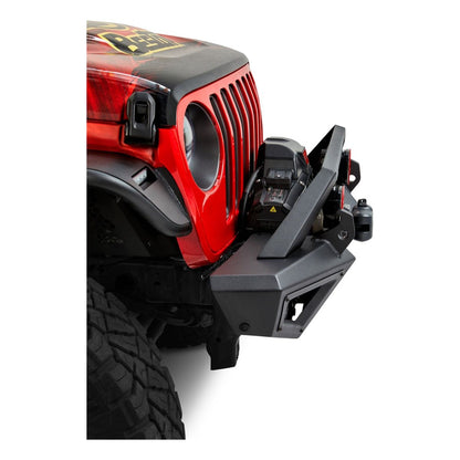 Bestop 4x4 Granite Series Front Bumper for 2018-C Jeep Wrangler JL - Gladiator JT 4496001