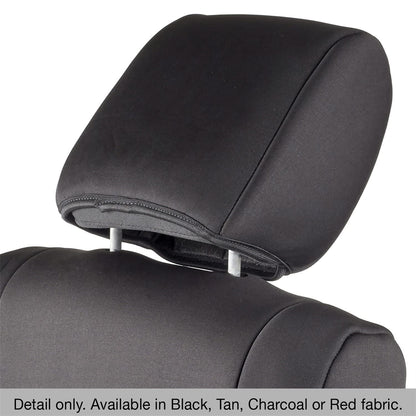Smittybilt Neoprene Front and Rear Seat (Black-Black) Cover Kit for 2008-2012 JK 4 Door Models