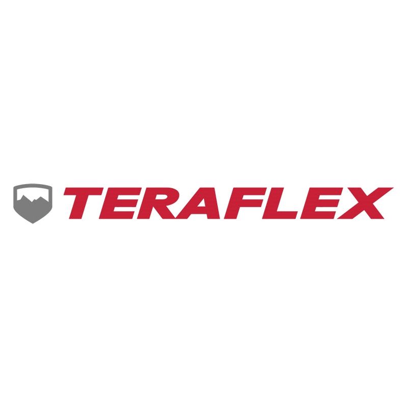 TeraFlex Alpha Spare Tire License Plate Mount Kit With Lug Nuts for 2007-2018 Jeep Wrangler JK - JKU