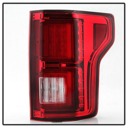 Spyder Auto LED Tail Lights Red-Clear ( Ford F-150 2018-C) 5085764