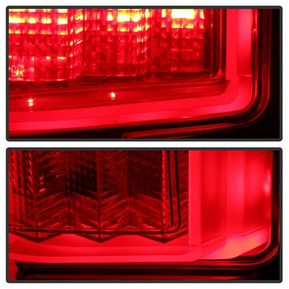 Spyder Auto LED Tail Lights Red-Clear ( Ford F-150 2018-C)