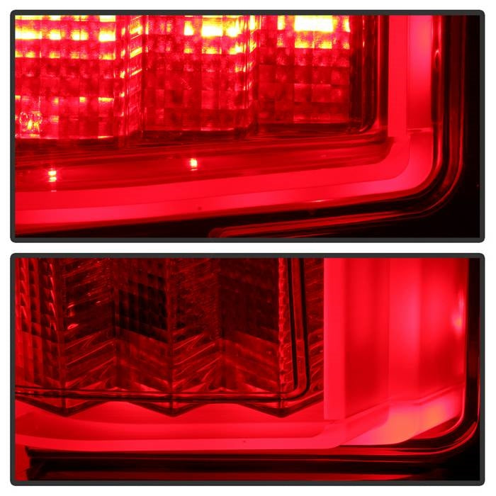 Spyder Auto LED Tail Lights Red-Clear ( Ford F-150 2018-C) 5085764