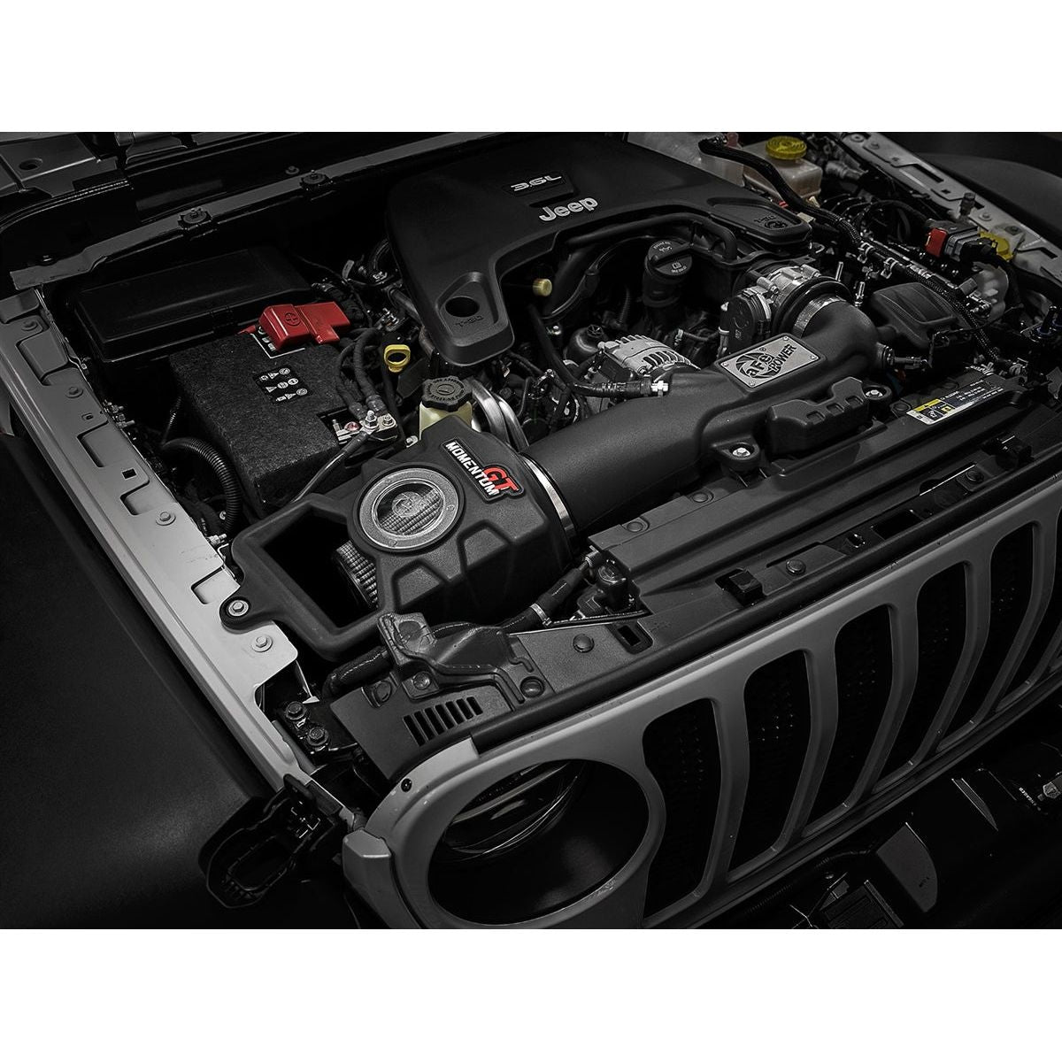 AFE Power Momentum GT Cold Air Intake System w-Pro DRY S Filter Media for 2018-C Jeep Wrangler JL - Gladiator JT