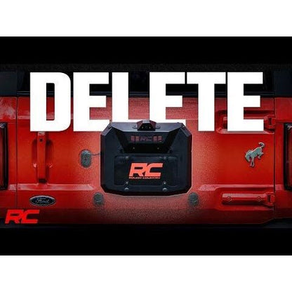 Rough Country Spare Tire Carrier Delete Kit for 2001-C Ford Bronco RCS51125