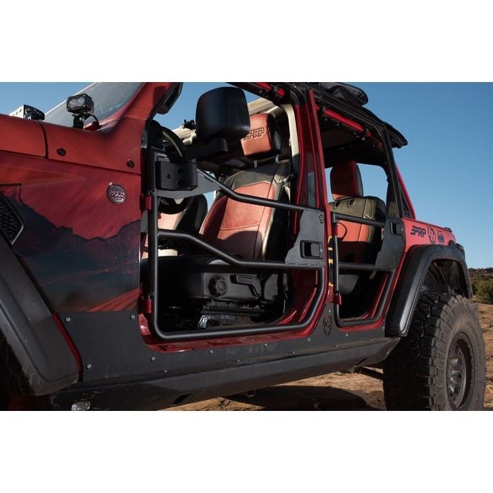 Bestop HighRock 4x4 Rear Element Doors for 18-Current Jeep Wrangler JL - Gladiator JT