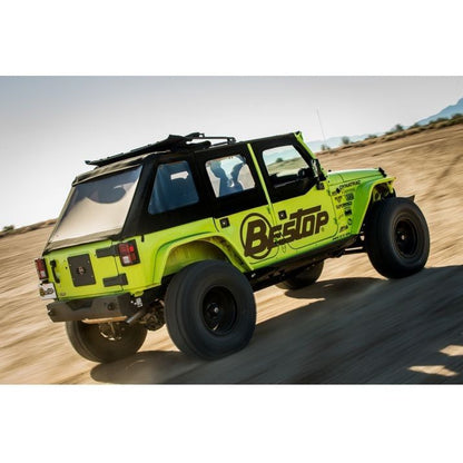 Bestop Element Upper Doors for  18-C Wrangler JL - Gladiator JT (Front - Black Twill) 5174217