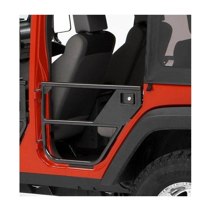 Bestop HighRock 4x4 Front Element Doors (Matte Black) for 2007-2018 JK 5182601