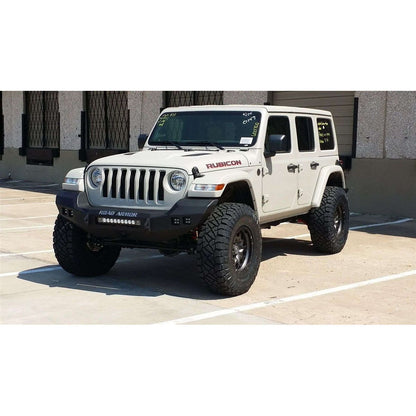 Road Armor Stealth Full Width Front Winch Bumper with Pre-Runner Guard for 2018-C JL - Gladiator JT Rubicon 5183F0B