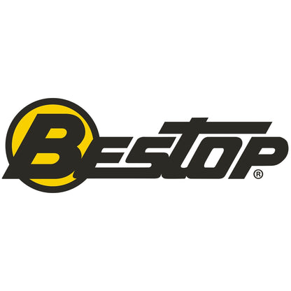 Bestop Supertop Squareback Soft Top (Black Diamond) for 2007-2018 Jeep Wrangler JK 2 Door Models
