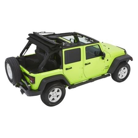 JEEP® Trektop® Glide™ Slantback Soft Top - Jeep 2007-18 Wrangler JK -  Bestop