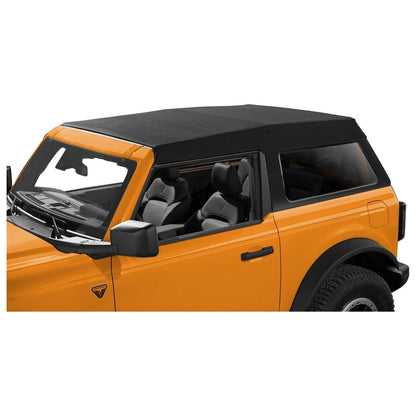 Bestop Trektop Slantback Soft Top (Black Twill) for 2021-C  Ford Bronco 2 Door Models 5687217