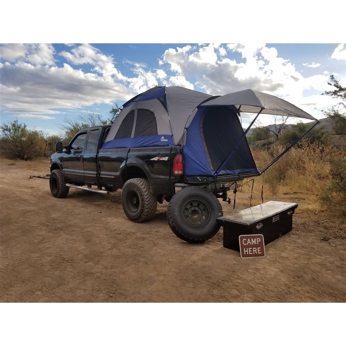 Compact truck clearance bed tent