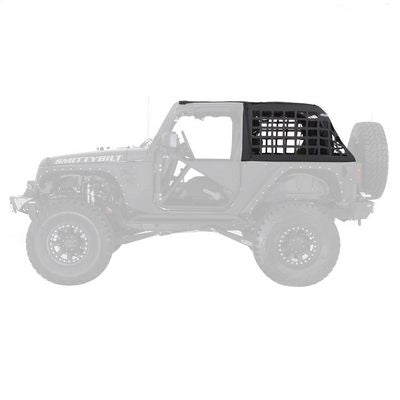 Smittybilt Cargo Restraint System (CRES) for 07-18 Jeep Wrangler JK,2 Door Models