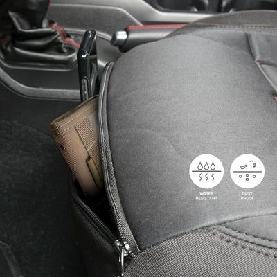 Smittybilt G.E.A.R. Front Seat Cover (Black) for 2018-C JL - Gladiator JT