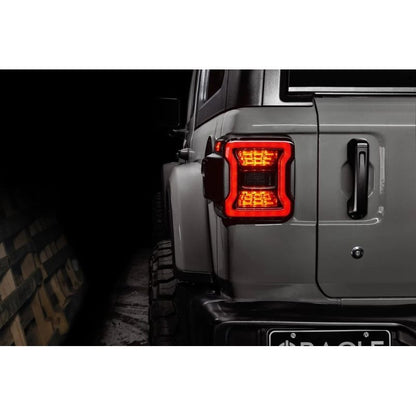 ORACLE Lighting Black Series LED Tail Lights for 2018-C Jeep Wrangler JL