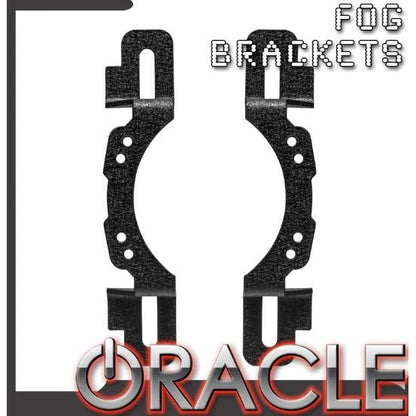 ORACLE Lighting LED Fog Light Adapter Brackets for 2013-C Steel Bumper Wrangler  JK - JL - JT