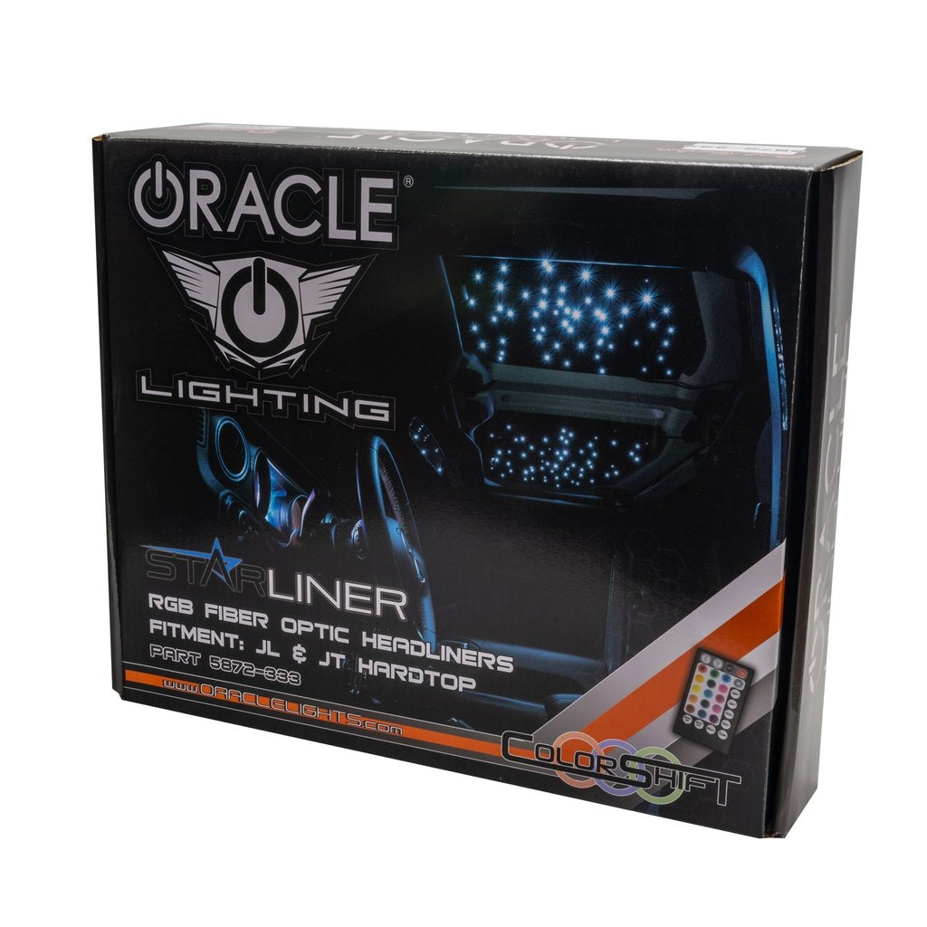 ORACLE Lighting StarLINER Colorshift Fiber Optic Hardtop Headliner for 2018-C JL - Gladiator JT 5872-333