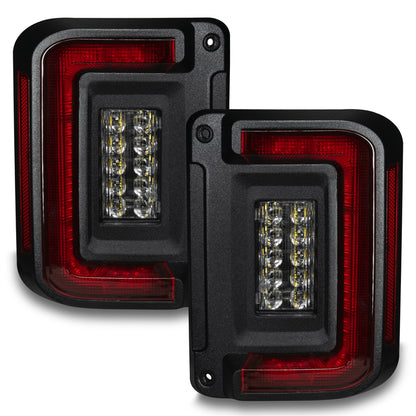 ORACLE Lighting Flush Mount LED Tail Lights for 2007-2018 Jeep Wrangler JK