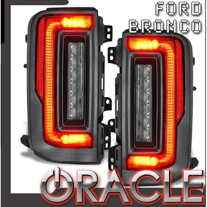 ORACLE Lighting Flush Style LED Tail Lights for 2021-C Ford Bronco