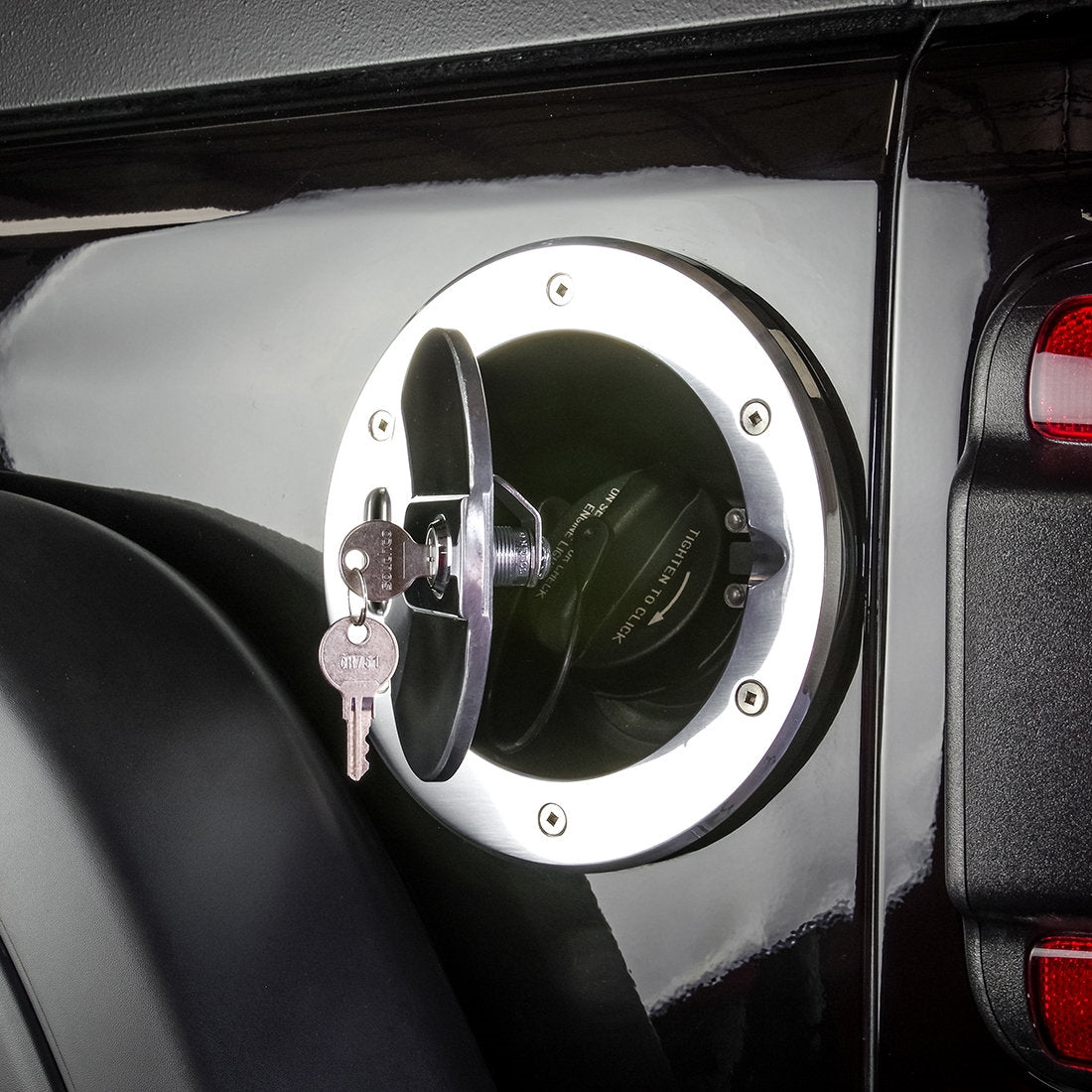AMI Fuel Door Riveted Ring for 2018-C Jeep Wrangler JL