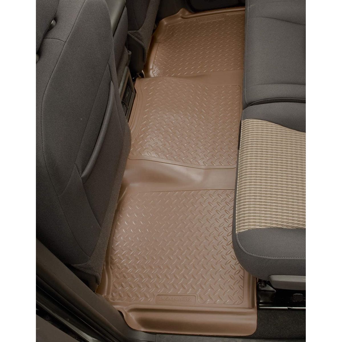 Husky Classic Style Floor Liners - Rear (Black) for 97-06 TJ 61731