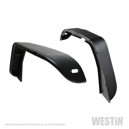 Westin Front Tube Fenders for 2018-C JL - Gladiator JT 62-1025