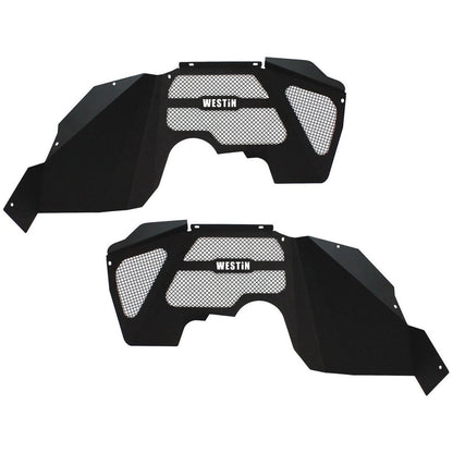 Westin Automotive Front Inner Fenders (Black) for 07-18 JK 2-4 Door Models