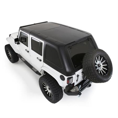 Smittybilt Billet Style Gas Cover (Light Textured Black) for 07-18 Jeep Wrangler JK 75007