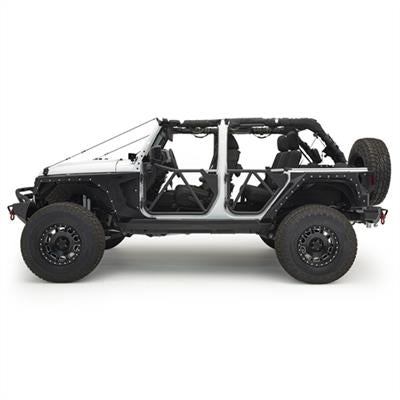 SmittyBilt SRC GEN2 Rear Tubular Doors for 2007-18 Jeep Wrangler JK Unlimited 4 Door Models