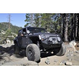 Smittybilt XRC Front Bumper (Black Textured) for 2007-2018 Jeep Wrangler JK - JKU Models